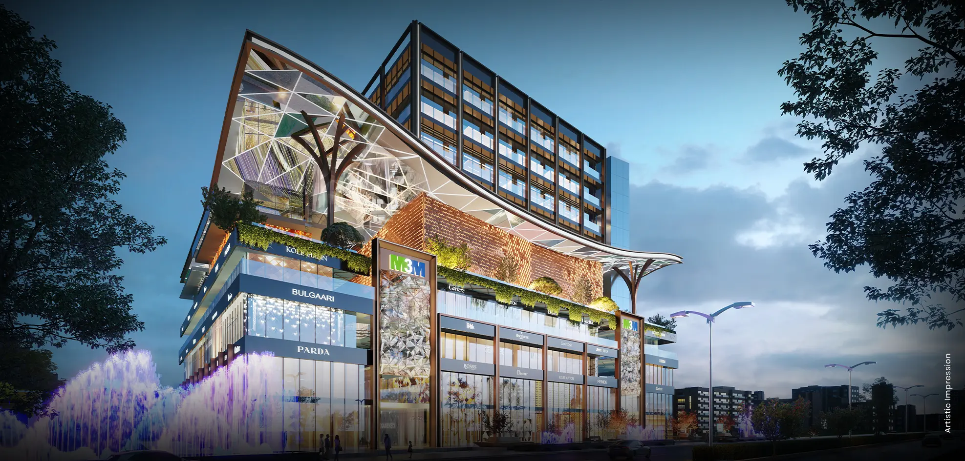 M3M Jewel Retail Project on MG Road, Sector 25, Gurugram